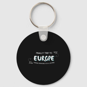 Chaveiro Viagem engraçada à Europa 2026 Criando Memórias Pa