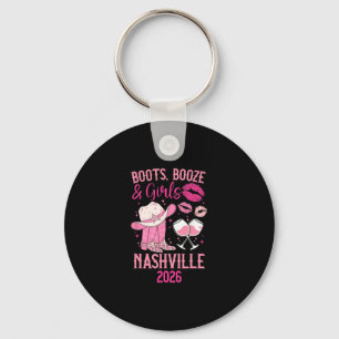 Chaveiro Viagem engraçada de meninas de Nashville 2026 Féri