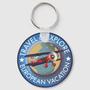 Chaveiro Viagem & Explore Férias Europeias
