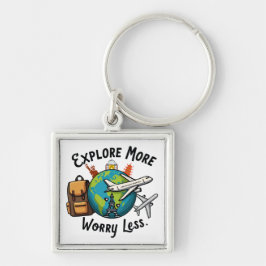 Chaveiro Viagem Mais Ver Mais Sentir Vivo