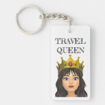 Viagem Queen Keyring