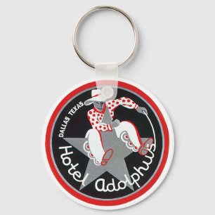 Chaveiro Viagens Antigas, Hotel Adolphus em Dallas, Texas