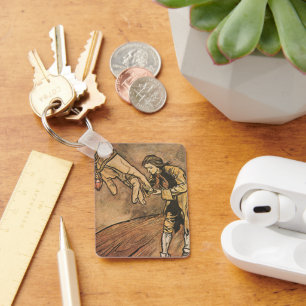 Chaveiro Viagens de Vintage Gulliver por Arthur Rackham