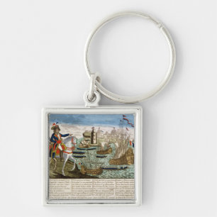 Chaveiro Viagens e façanhas do general Bonaparte 1798