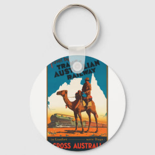 Chaveiro Viagens vintage Austrália
