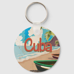 Chaveiro Viagens vintage Cuba