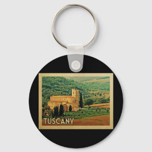 Chaveiro Viagens vintage da Itália da Toscana