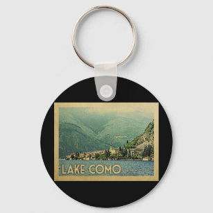 Chaveiro Viagens vintage Lake Como Itália