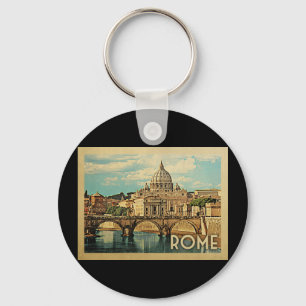 Chaveiro Viagens vintage Roma Itália