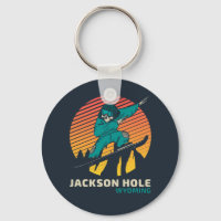 Viagens vintage Snowboard Jackson Hole Wyoming