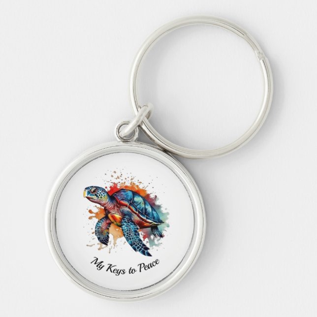 Chaveiro Viajante Oceânico, personalizado (Frente)