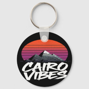 Chaveiro Vibes do Cairo Antigo Estilo de Rua Egípcio e Vi
