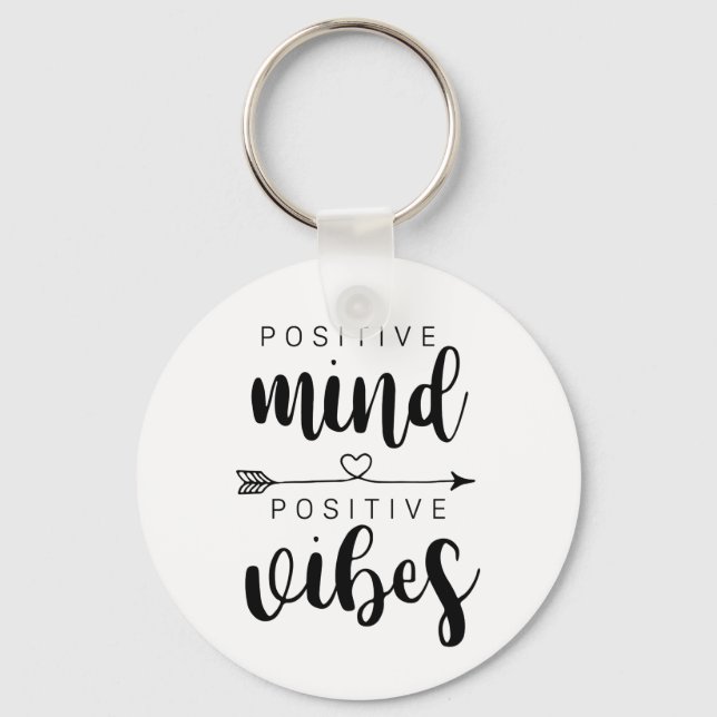 Chaveiro Vibes Positivas (Frente)