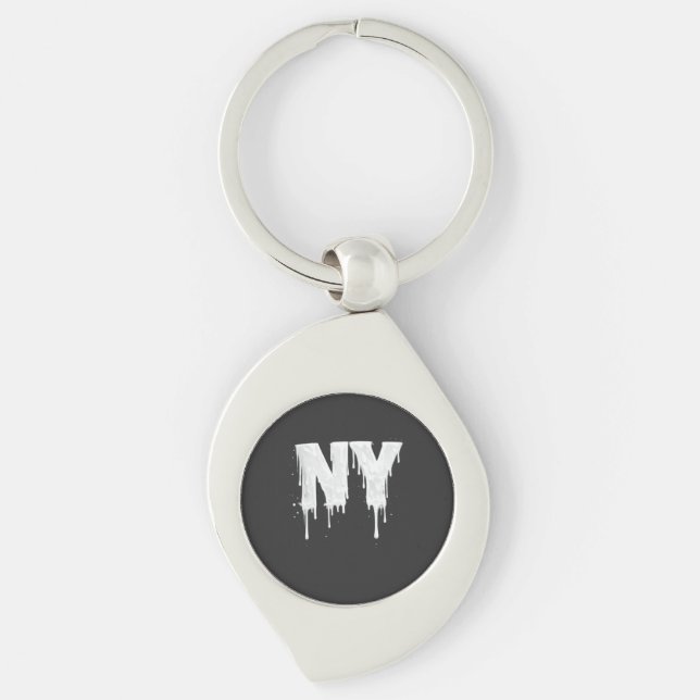 Chaveiro Vibrações das Ruas de NY (Frente)