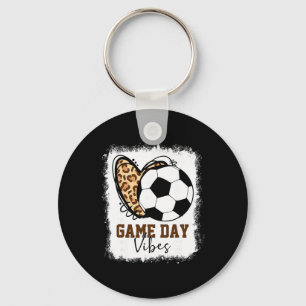 Chaveiro Vibrações de Dia de Jogo de Futebol Descolorido Di