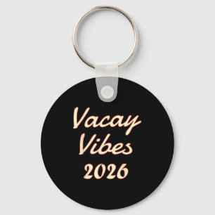 Chaveiro Vibrações de Férias 2026 Verão de Praia Vibrações