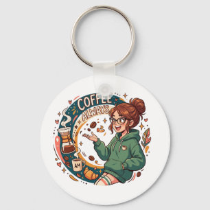 Chaveiro Vibrações de Halloween com Café – Amante de Café d