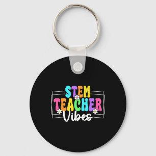 Chaveiro Vibrações de Professores de Stem de Volta às Aulas