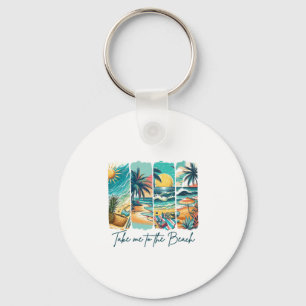 Chaveiro Vibrações de Verão Férias na Praia O Verão Me Leva
