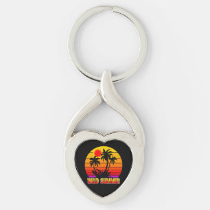 Chaveiro Vibrações Selvagens de Verão Retrô-62827