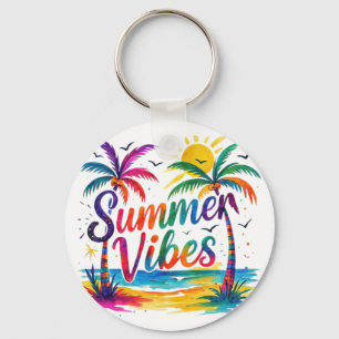 Chaveiro Vibrações Vibrantes de Verão