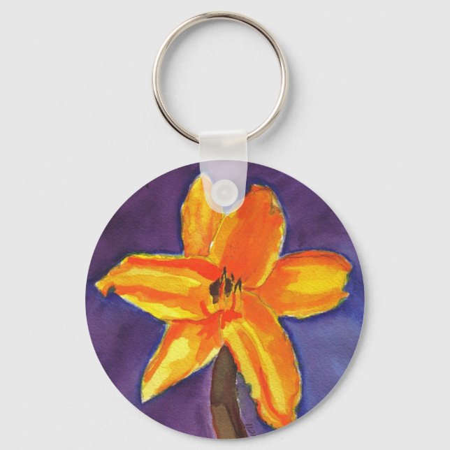 Chaveiro Vibrant Day Lily (Frente)