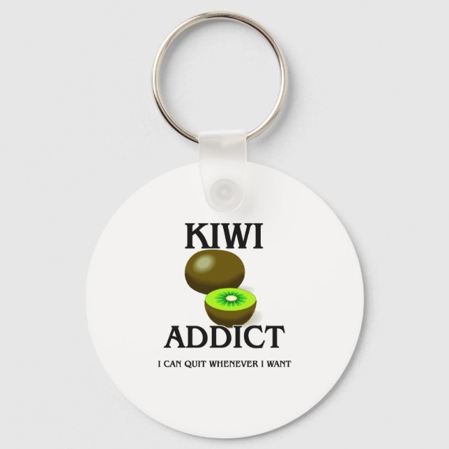 Chaveiro Viciado em Kiwi (Frente)