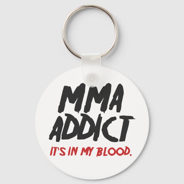 Chaveiro Viciado em MMA (Frente)
