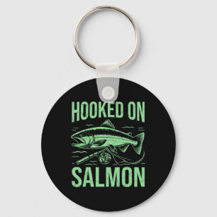 Chaveiro Viciado Em Pesca De Salmão