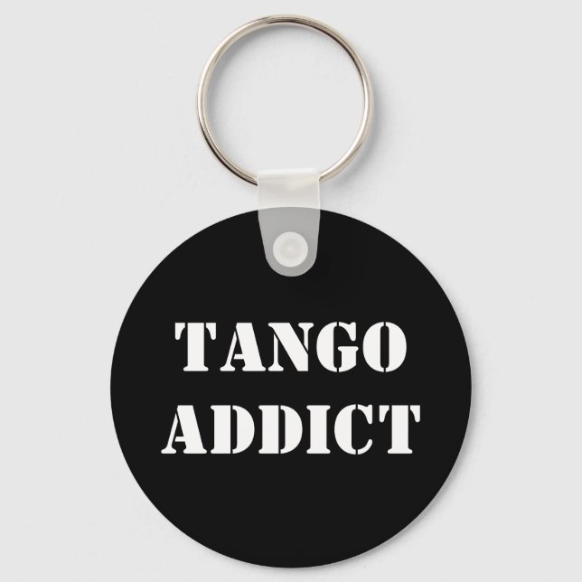 Chaveiro Viciado em Tango Tanguero Tango Argentino  (Frente)