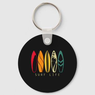 Chaveiro Vida de Surf Surfismo Vintage Retro Prancha de Sur
