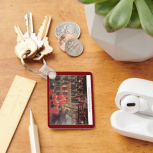 Chaveiro Vida de um Bombeiro, Bombeiros Antigos Combatendo 