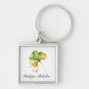 Chaveiro Vida Herbal: Ginkgo Biloba personalizável