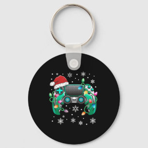 Chaveiro Video Game Controller Natal Hat Gamer Bo