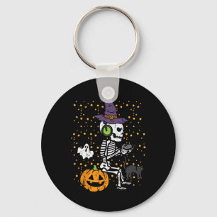 Chaveiro Vídeo Gamer Skeleton Halloween Costume Men Ki