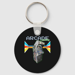 Chaveiro Videogame de Arcade Cabinet Machine 1970 1980 1990