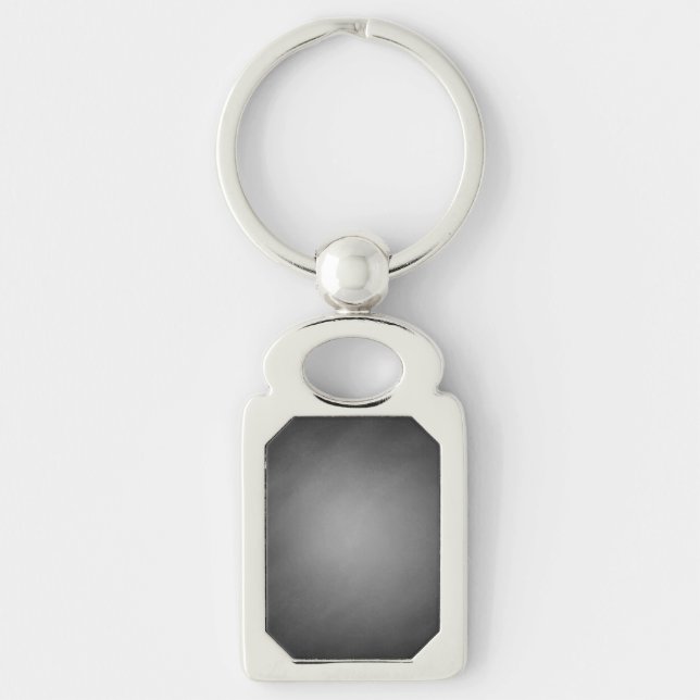 Chaveiro Vigneta de Quadro Negro Moderno (Frente)
