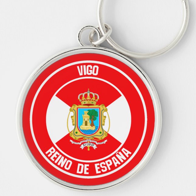 Chaveiro Vigo Round Emblem (Frente)