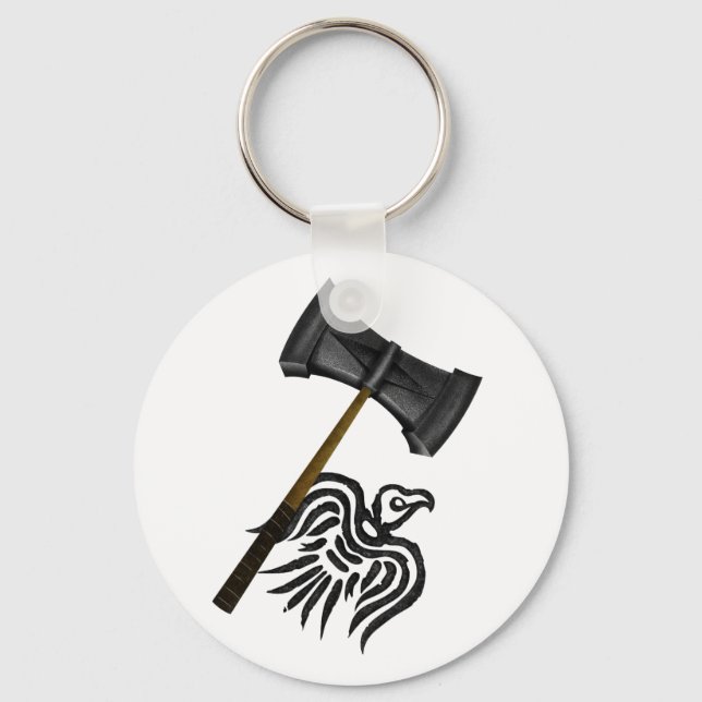 Chaveiro Viking War Hammer Thor (Frente)