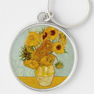 Chaveiro Vincent Van Gogh 12 Girassóis Impressionista
