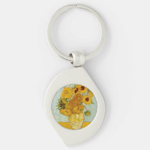 Chaveiro Vincent Van Gogh 12 Girassóis Impressionista