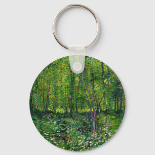Chaveiro Vincent Van Gogh Árvores e Sub-bosque