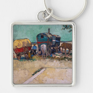 Chaveiro Vincent van Gogh - Caravanas, Acampamento Cigano p