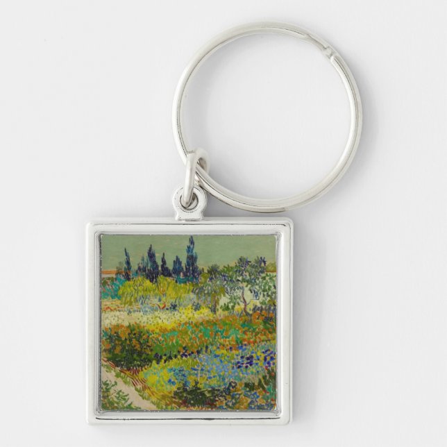 Chaveiro Vincent Van Gogh Garden em Arles (Frente)