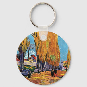 Chaveiro Vincent Van Gogh - Les Alyscamps - Paisagem de out