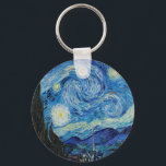 Chaveiro Vincent van Gogh na Noite Estrelada<br><div class="desc">Ilustradores e pintores famosos de todos os tempos.</div>