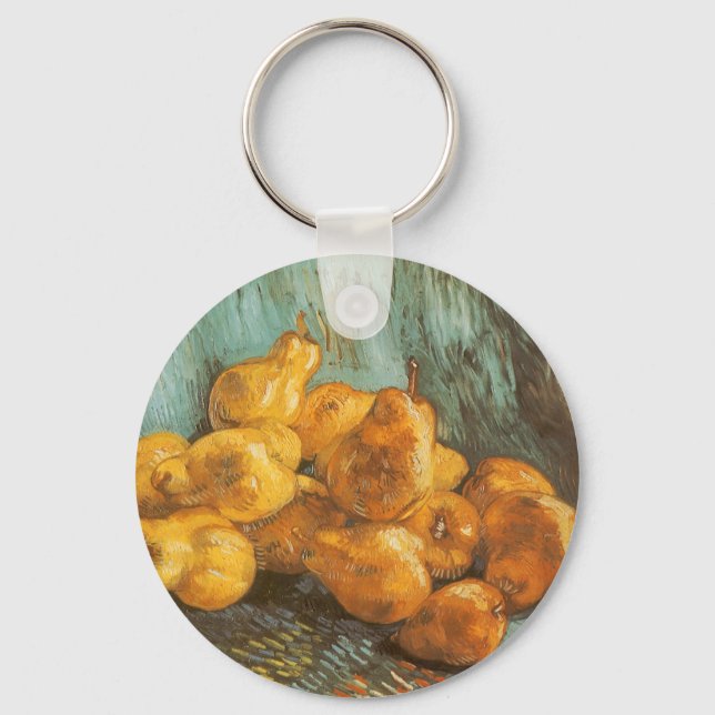 Chaveiro Vincent van Gogh - Natureza Morta com Peras Marmel (Frente)