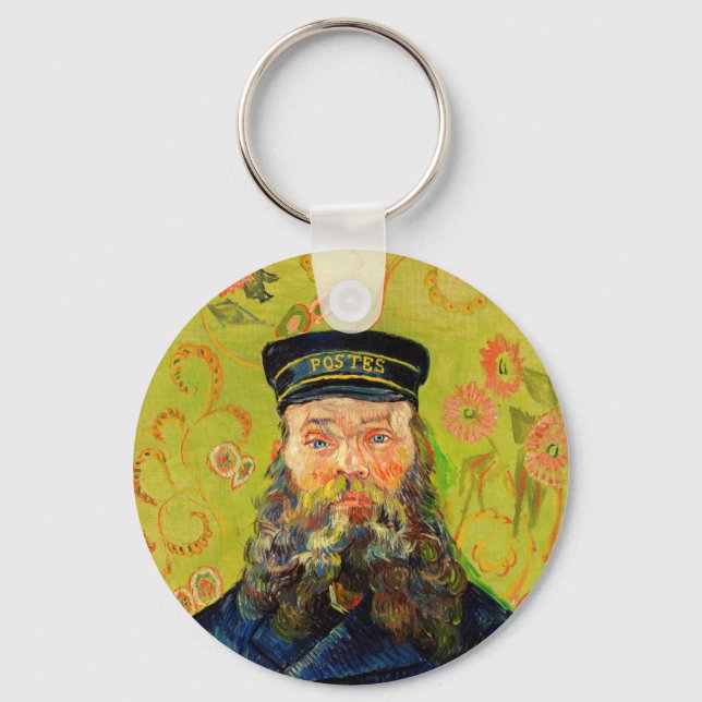 Chaveiro Vincent Van Gogh O Carteiro Joseph Roulin (Frente)