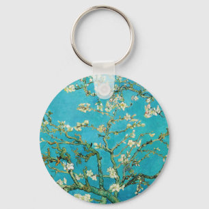Chaveiro Vincent Van Gogh pintando Flores de Amendoeira