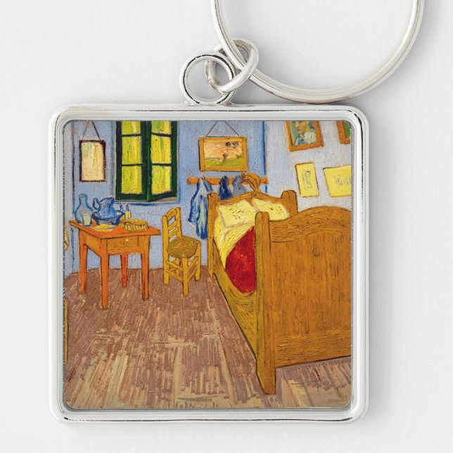 Chaveiro Vincent van Gogh - Quarto de Vincent em Arles (Frente)